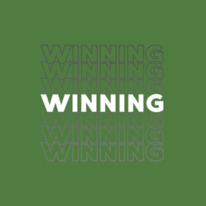 WiINNING TEE Black Design