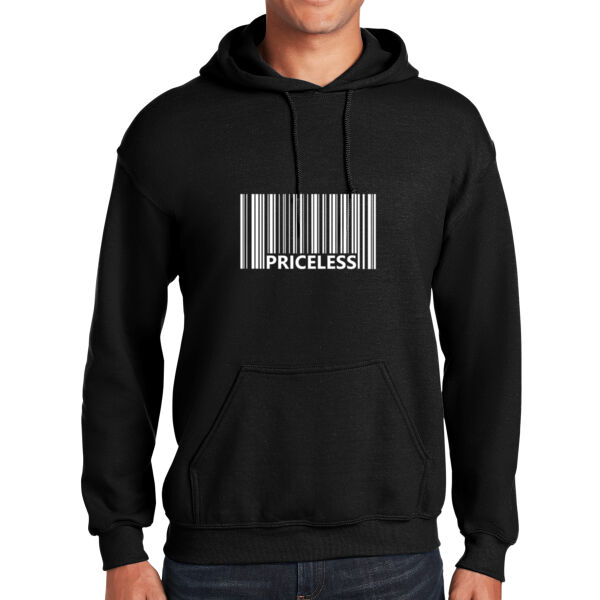 Barcode Priceless Hoodie Thumbnail