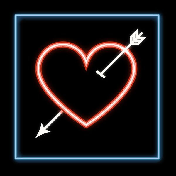 Neon Heart and Arrow Thumbnail