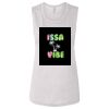 Ladies' Bella Flowy Scoop Muscle Tank Thumbnail