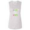 Ladies' Bella Flowy Scoop Muscle Tank Thumbnail