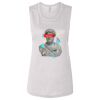 Ladies' Bella Flowy Scoop Muscle Tank Thumbnail